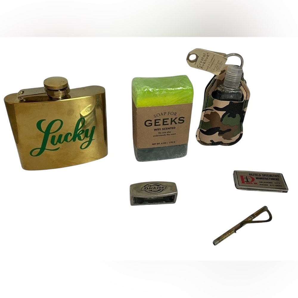 Lot of 6 Antique to Current Random Men’s Accessories